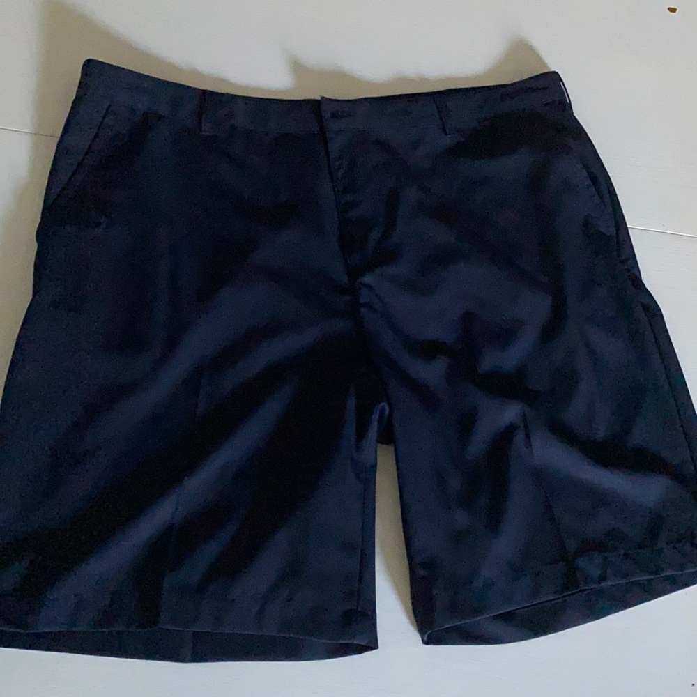 Navy Izod Golf Shorts